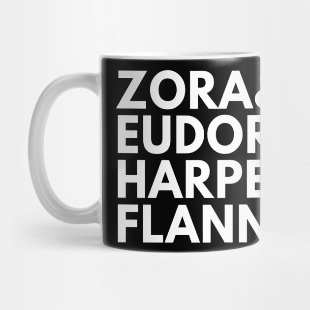 Zora & Eudora & Harper & Flannery by radicalreads